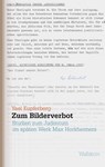 Zum Bilderverbot - Yael Kupferberg - 9783835352667