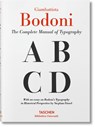 Giambattista Bodoni. Manual of Typography - Stephan Fussel - 9783836520362