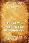 Essays, Satiren, Humoresken - Egon Friedell - 9783849614546