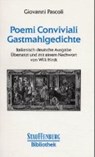 Poemi Conviviali /Gastmahlgedichte - PASCOLI,  Giovanni - 9783860570708