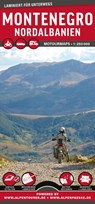 MoTourMaps Montenegro & Albanien Nord Auto- und Motorradkarte 1:250.000 -  - 9783939997719