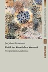 Kritik der künstlichen Vernunft - Jan Juhani Steinmann - 9783942605427