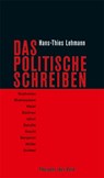 Das Politische Schreiben - Hans-Thies Lehmann - 9783943881363