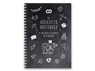 familiawedding black-Doodle- Design XXL Gästebuch zur Hochzeit - familia Verlag - 9783961311422