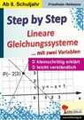 Step by Step / Lineare Gleichungssysteme mit zwei Variablen - Friedhelm Heitmann - 9783985582075