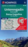 KOMPASS Wanderkarte 98 Unterengadin, Nationalpark / Bassa Engadina, Parco Nazionale 1:40.000 -  - 9783991545750