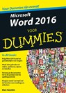 Microsoft Word 2016 voor Dummies - Dan Gookin - 9789045352459