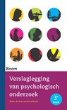 Verslaglegging van psychologisch onderzoek - Peter Starreveld - 9789058758262
