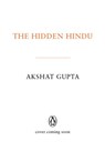 The Hidden Hindu - Akshat Gupta - 9789354923135