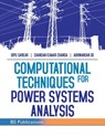 Computational Techniques for Power Systems Analysis - Dipu Sarkar ; Chanda C K ; Abhinandan De - 9789391910839