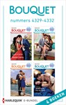 Bouquet e-bundel nummers 4329 - 4332 - Cathy Williams ; Heidi Rice ; Lucy King ; Maisey Yates - 9789402555103