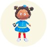 De Spiekpietjespop - Meisje Donker -  - 9789463889025