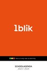 1blik schoolagenda 2023-2024 - Bernadeth Arends-Hardlooper - 9789490245276