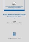 History & law encounters - AA. VV. - 9791221167672