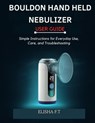 Bouldon Hand Held Nebulizer User Guide: Simple Instructions for Everyday Use, Care, and Troubleshooting - Elisha F. T. - 9798244237320