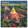 UNESCO World Heritage Sites 2026 Square Flap Foil Calendar -  - 9798330707768