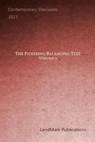 The Pickering Balancing Test - PUBLICATIONS,  Landmark - 9798517460165