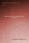 The Pickering Balancing Test - PUBLICATIONS,  Landmark - 9798517463623