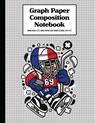 Graph Paper Composition Notebook Quad Rule 5x5 Grid Paper - 150 Sheets (Large, 8.5 x 11"): Hockey Kid France - Careful Composition Company - 9798602005479