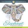 Elephant Mandala Designs - Coloring Therapist - 9798869447159
