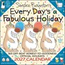 Sandra Boynton's Every Day's a Fabulous Holiday 2027 Wall Calendar -  - 9798881607227
