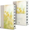 KJV Holy Bible, Giant Print Large Format, Hardcover Yellow Floral Design with Cloth with Ribbon Marker, Red Letter, and Thumb Index - King James Version - 9798890985101