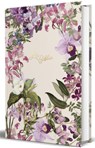 La Biblia Católica: Edición Letra Grande. Tapa Dura, Morada Con Flores / Catholic Bible: Large Print, Hard Cover, Purple with Flowers - Biblia de América - 9798890985316