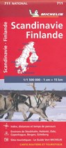 Michelin Wegenkaart 711 Scandinavië-Finland -  - 9782067170476