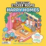 Cute & Cozy Sticker Rooms: Happy Homes: Create Your Own Snuggly Spaces with Hundreds of Stickers - Harry Alexander - 9798894143446