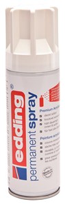 Edding Permanent Spray 5200, 200 ml, verkeerswit mat - edding - 4004764967230