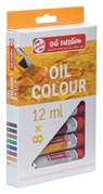 Talens Art Creation olieverf tube van 12 ml, set van 8 tubes in geassorteerde kleuren - Talens Art Creation - 8712079312831