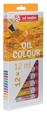 Talens Art Creation olieverf tube van 12 ml, set van 12 tubes in geassorteerde kleuren - Talens Art Creation - 8712079312848