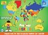 Wereld's grootste landen (NL) foam puzzle - Imagi make - 8906057362820