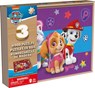 PAW Patrol - Wood Puzzle in Wood Box (3 x 24) - Spin Master - 0778988461037