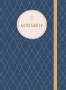 Adresboek (klein) - Dark Blue -  - 9789044758016