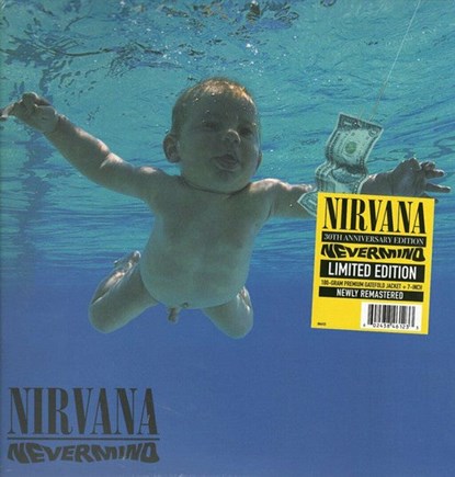 Nevermind (30th anniversary edition 180 grams vinyl + 7-inch), Nirvana - Overig 180 grams vinyl + 7-inch - 0602438461233