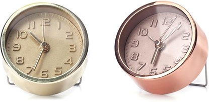 Display Goud- en Koperkleurige Wekkers (12 stuks), niet bekend - Overig - 0612615081260