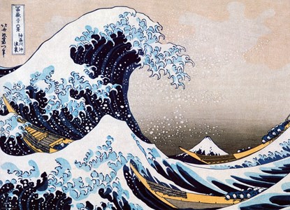 Great Wave of Kanagawa - Hokusai (1000), niet bekend - Overig - 0628136615457