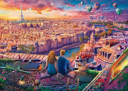 Paris Rooftop (1000), niet bekend - Overig - 0628136658867
