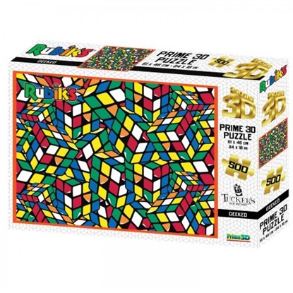 Puzzel Rubiks Geeked 3D 500, niet bekend - Overig - 0670889101091