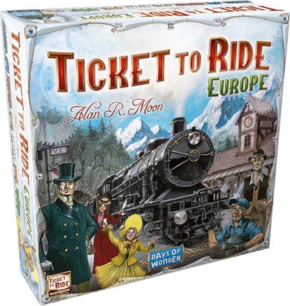 Ticket to Ride Europe (Engelstalig), niet bekend - Overig - 0824968717929