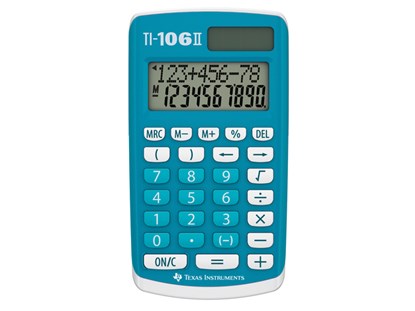 Calculator 106 II Texas Instruments, niet bekend - Gebonden - 3243480006590