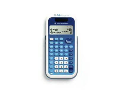 Calculator TI-34MV MultiView, niet bekend - Gebonden - 3243480107006