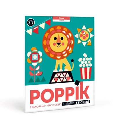 Circus - 750 herbruikbare stickers, niet bekend - Gebonden - 3760262410159
