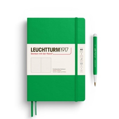 Leuchtturm A5 Medium Hardcover Spring Leaf Dotted Notebook, niet bekend - Overig - 4004117661327