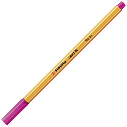 point 88, premium fineliner 0.4 mm, rozerood, per stuk, niet bekend - Overig - 4006381105347