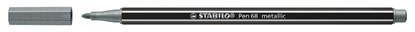 Pen 68 metallic, premium viltstift, zilver, per stuk, niet bekend - Overig - 4006381530132
