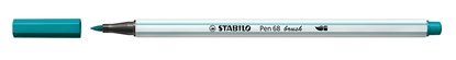 Pen 68 brush, premium brush viltstift, turquoise blauw, per stuk, niet bekend - Overig - 4006381545914