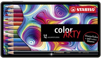 Kleurpotlood STABILO 1812 color Arty 12st assorti, niet bekend - Overig - 4006381560597