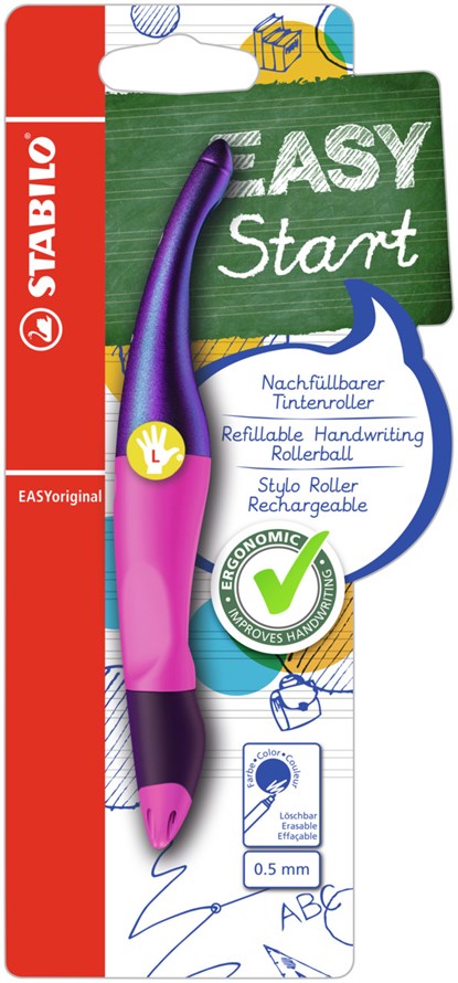 EASYoriginal, ergonomische rollerball, linkshandig, holograph edition, magenta, per stuk, niet bekend - Overig - 4006381568296